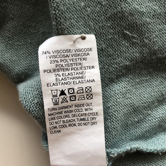 Lucky Brand Women’s Oversized Mock Turtle Neck Drop Shoulder Sweater - Picture 4 of 5